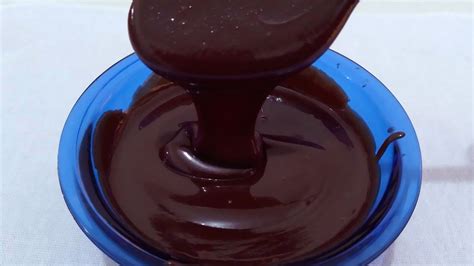 calda de chocolate simples